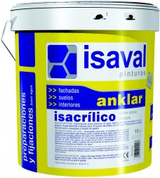 Isaval Isacrilico акрилова ґрунтовка для інтер&#39;єрів та фасадів 4л